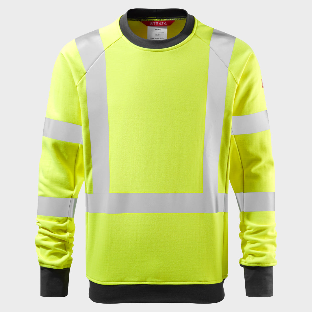 Atlas 401 Pullover FR/Arc Flash 100% Cotton Hi-Vis CSA Hoodie with Sup