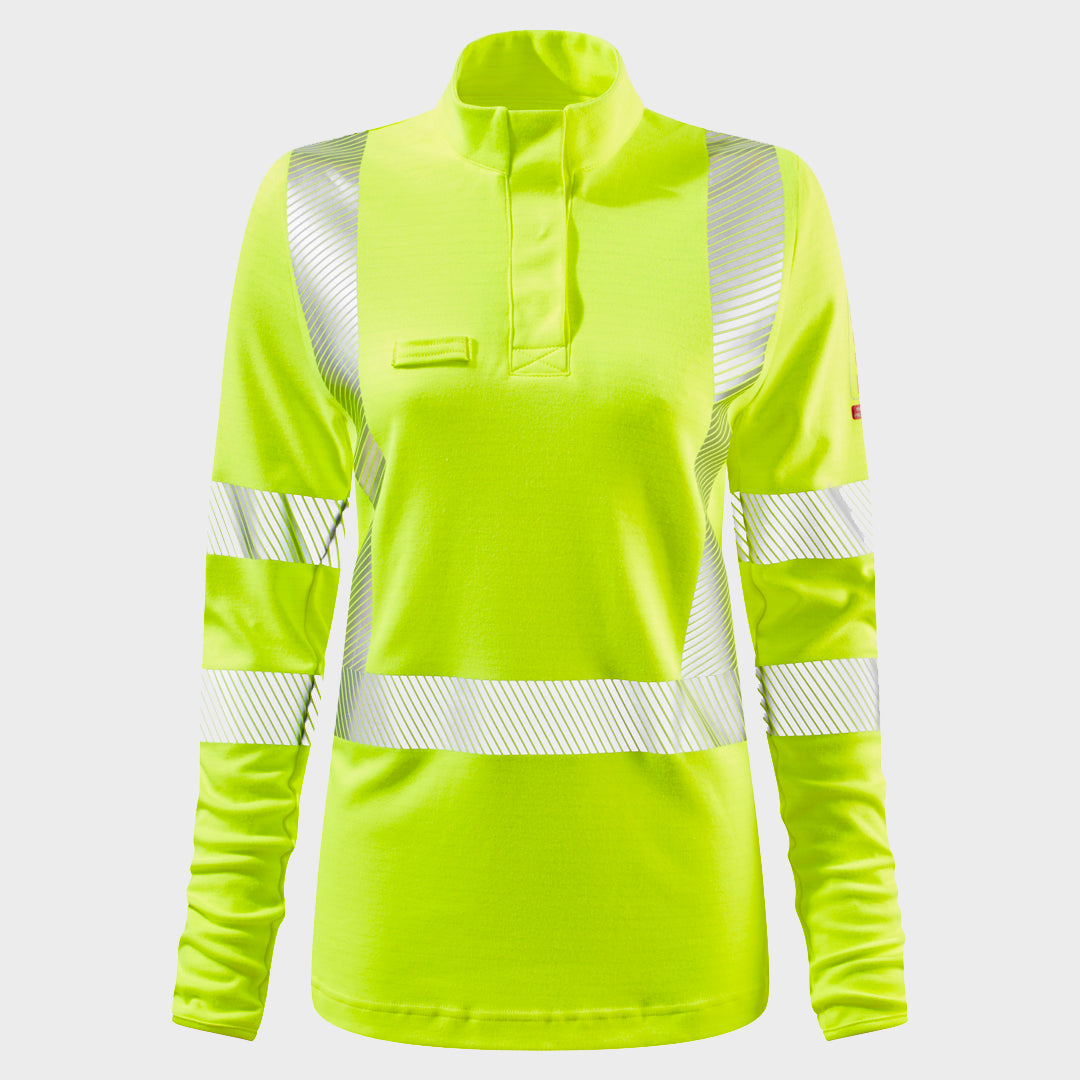 STRATA® Arc Damen Hi-Viz Poloshirt (CL.1/ARC2/EBT50 14)